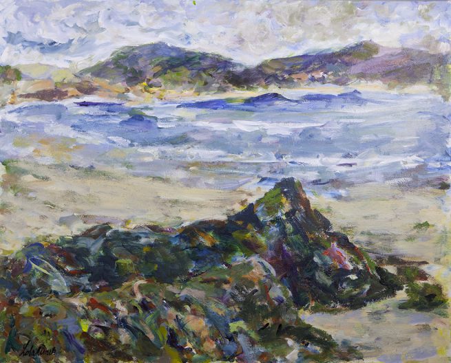 La melena de la olas